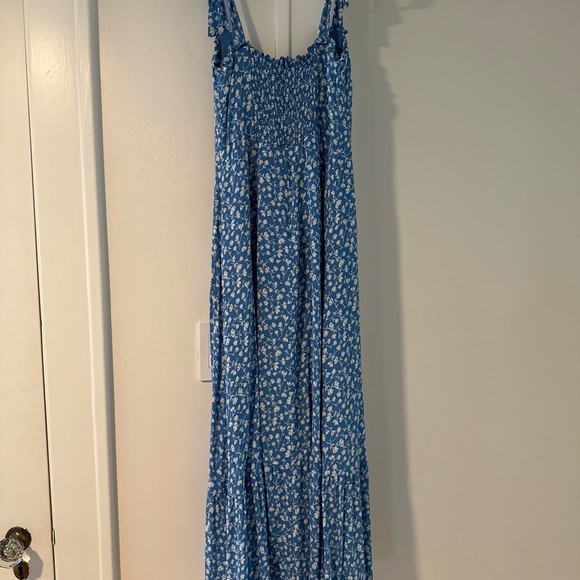 Reformation Blue Floral Dress - Picture 2 of 4